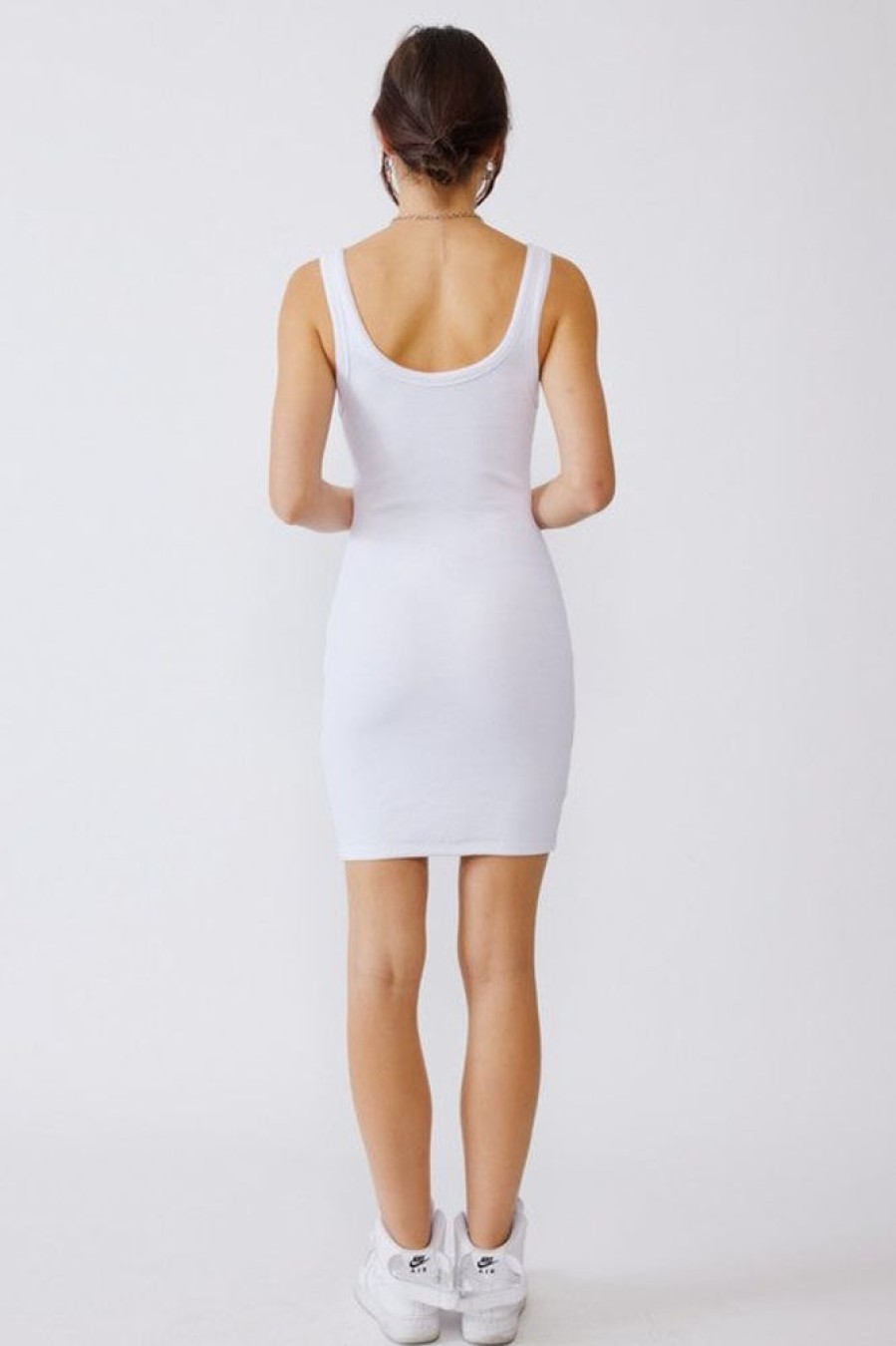 Signature 8 Ribbed Tank Dress