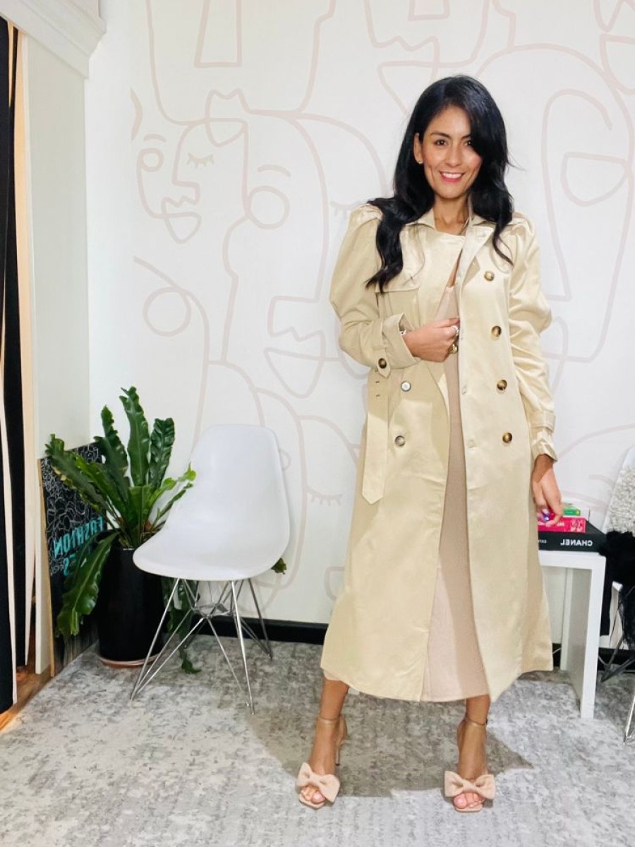 Tea & Cup Camila Trench Coat