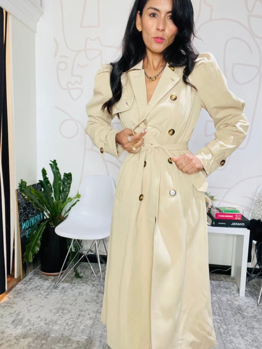 Tea & Cup Camila Trench Coat