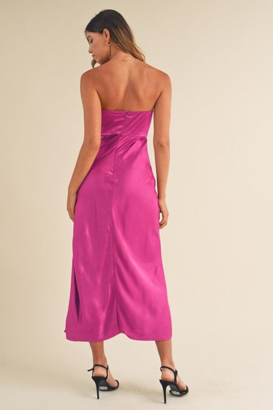 Mable Soledad Strapless Dress