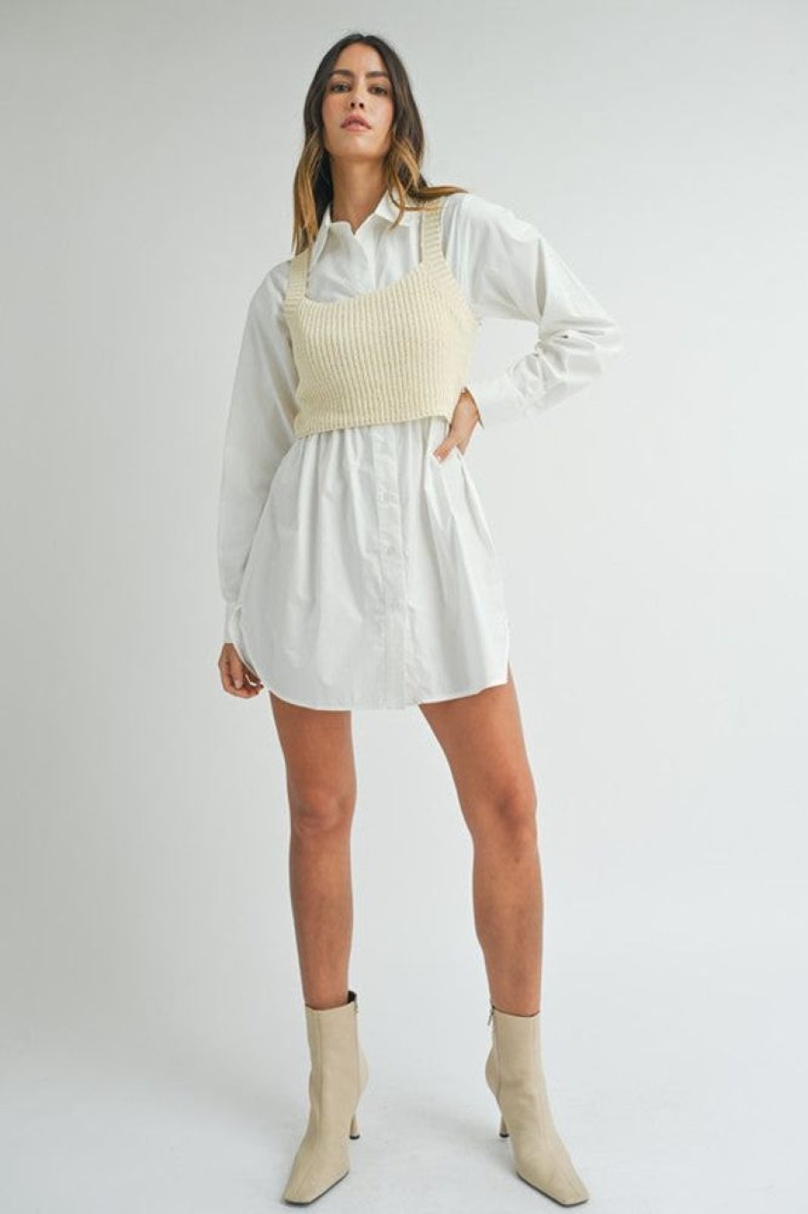 Mable Melenise Shirt Dress