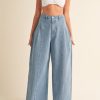 Mable Ziara Pleated Jeans