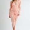 Mable Lucero Peach Dress