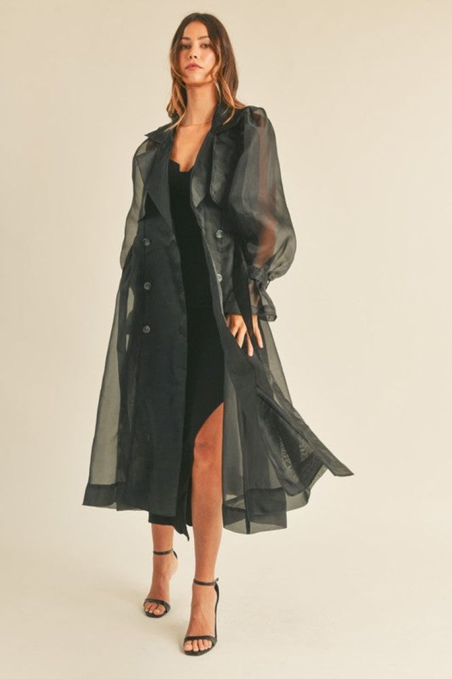 Mable Bradshaw Sheer Trench