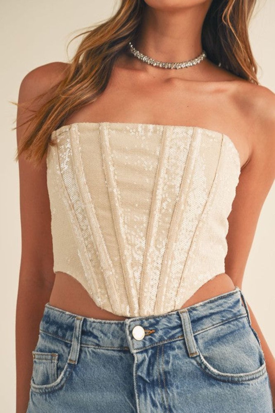 Mable Amanda Bustier Top