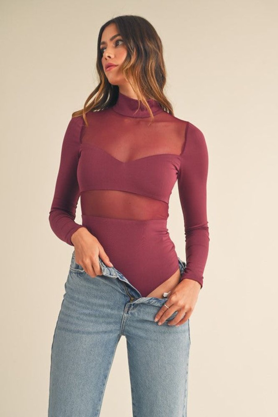 Mable Aurora Mesh Bodysuit