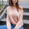 Verte Amy Off-The-Shoulder Sweater