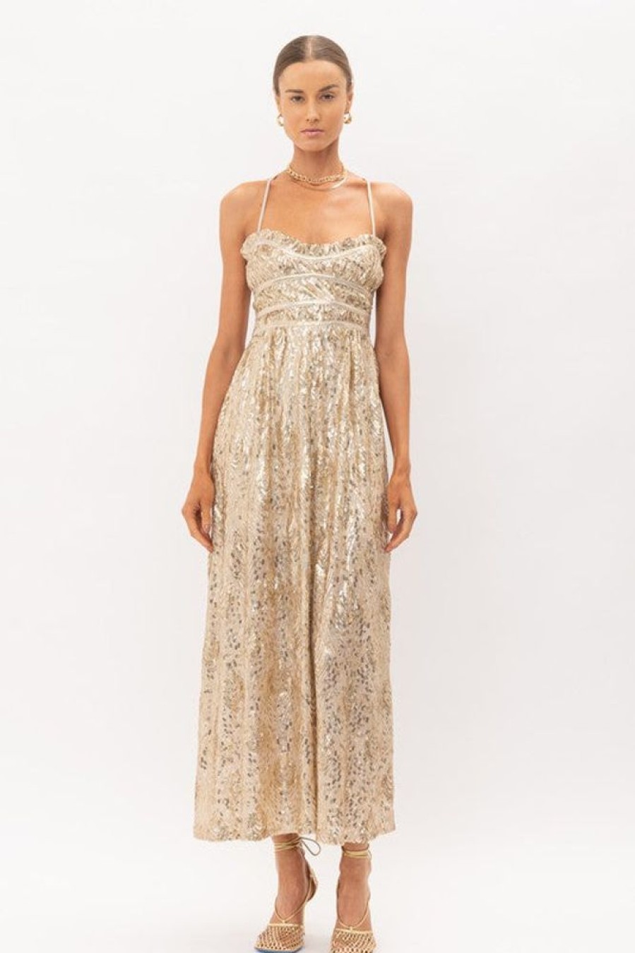 Sofie the label Josy Sequin Dress