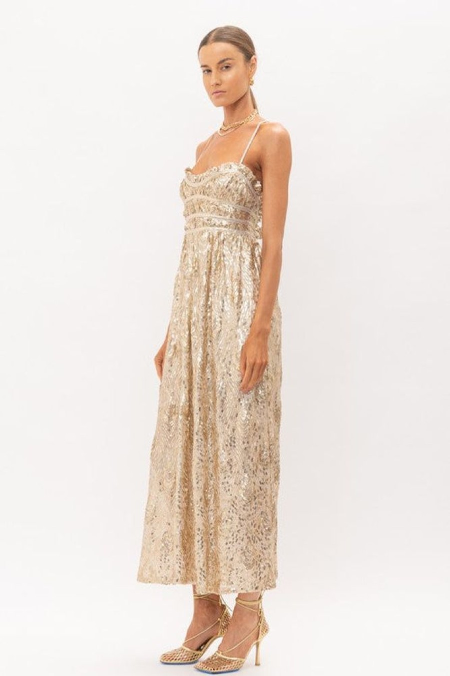 Sofie the label Josy Sequin Dress