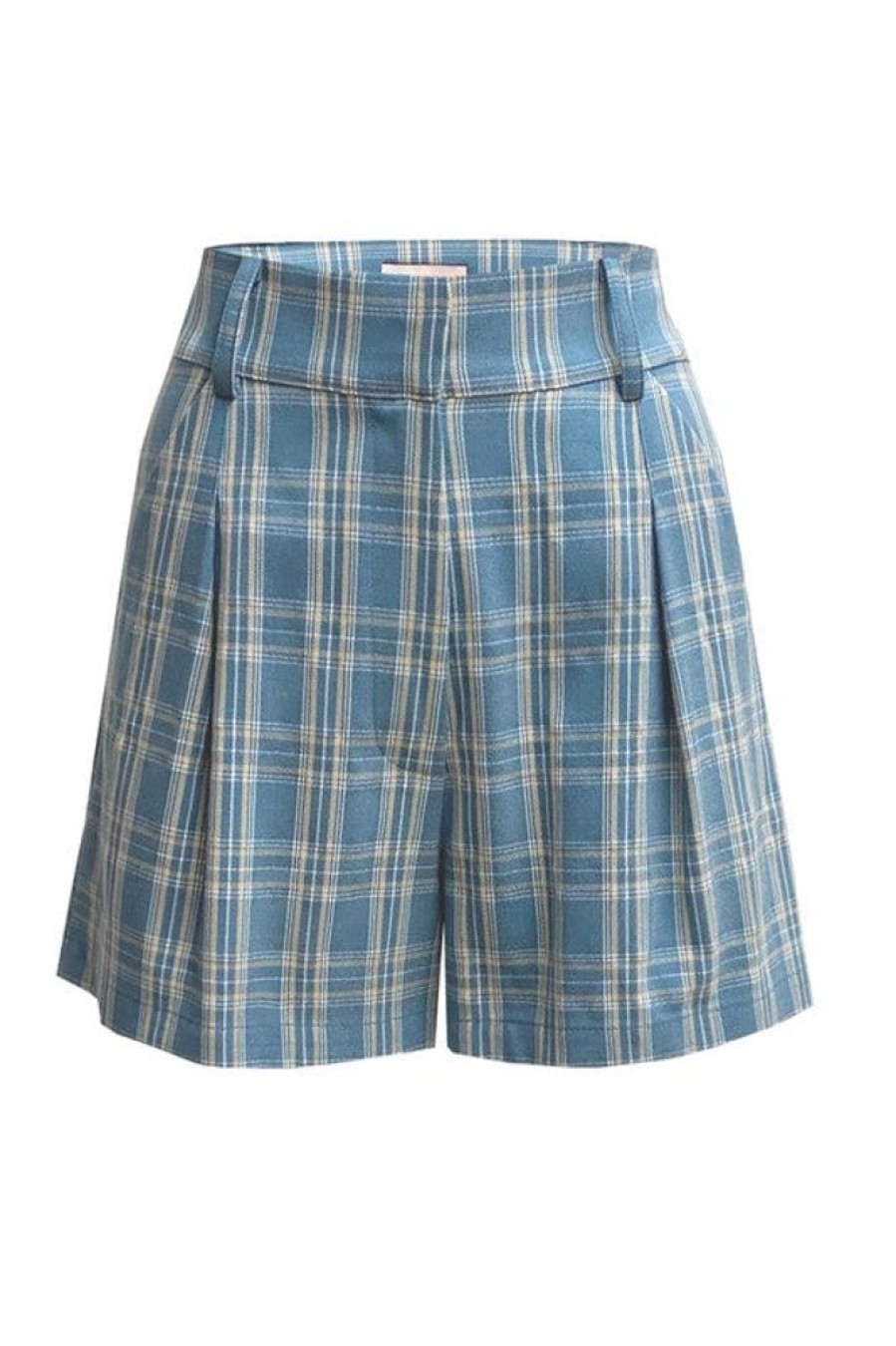 Renamed Keila Plaid Shorts